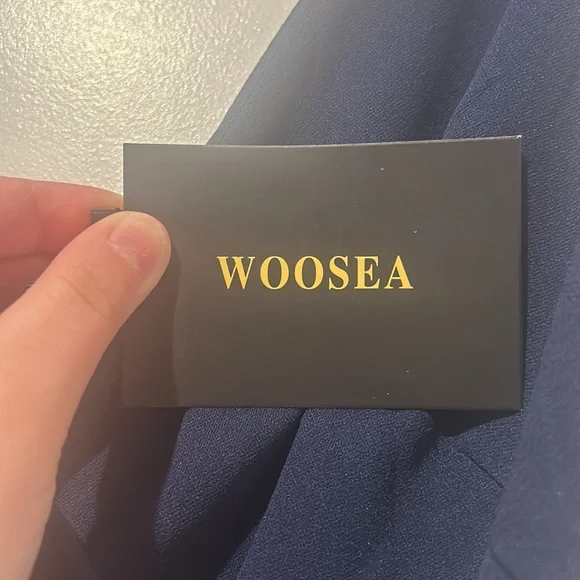 Navy Evening Wear Dress - Picture 2 of 4